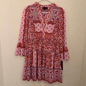 Hale Bob Salome Dress - Pink